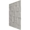 Ekena Millwork 19 5/8in. W x 19 5/8in. H Modern Square EnduraWall Decorative 3D Wall Panel Covers 2.67 Sq. Ft. WP20X20MSDST - alternate 4
